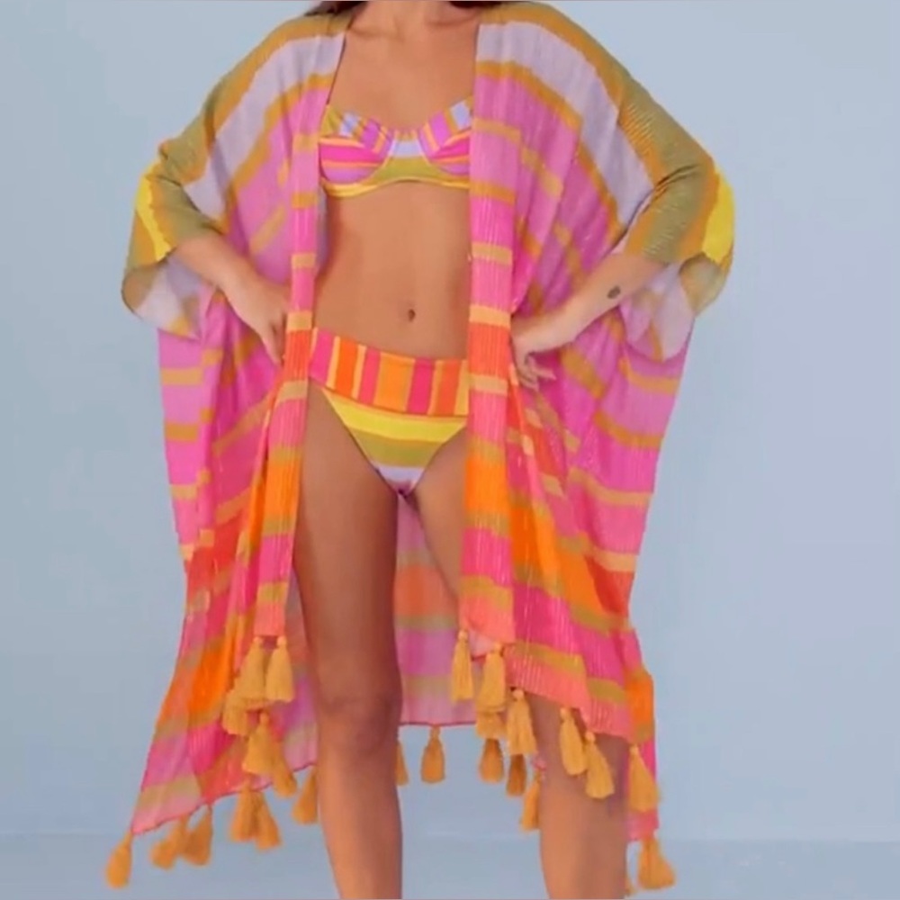 Farm Rio Shiny Stripes Bikini - Set